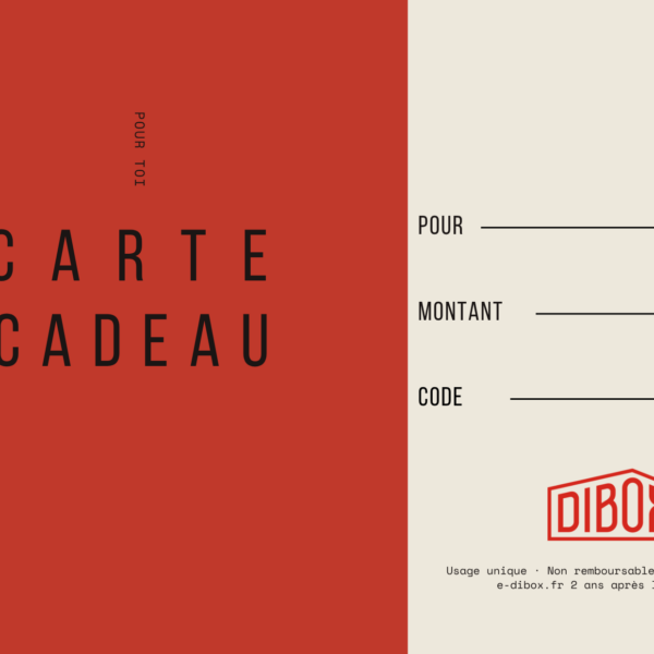 Carte Cadeau Dibox